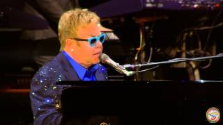 ELTON JOHN  Candle in The Wind Live at Lucca Summer Festival [upl. by Anuhsal]