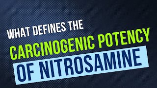 What defines the Carcinogenic Potency of Nitrosamine [upl. by Fen]