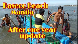 Baseco Beach Manilaafter one year Update [upl. by Bartel966]