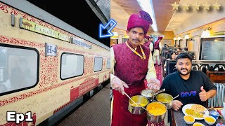 My first India’s Premium Luxury Train Journey  3 lakh ka ticket 😳  Indian Railways  Ep1 [upl. by Zurciram267]