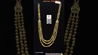 Light weight Galsari mala Disgin gold modi online mjgh location [upl. by Hanan]