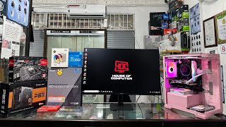 RAKITAN PC GAMING MRNA HIDROPONIK I5 12400F RX580 8GB RAM 16GB NVME 1TB  MONITOR ALL NEW [upl. by Kristel]