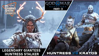 Hunting the Huntress  GOD OF WAR RAGNAROK PC Walkthrough Gameplay Part 3 [upl. by Nirrac]