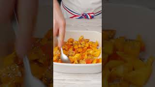 Recette potimarron rôti au miel pumpkin vegetarian [upl. by Nolitta]