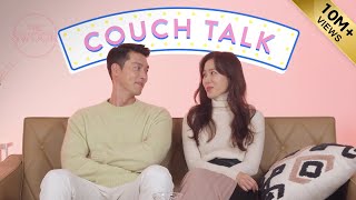 Hyun Bin and Son Yejin on work healing and what makes them happy  Couch Talk ENG SUB [upl. by Atisor]