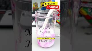 DISKON 50 DAN POTONGAN ONGKIR  BLENDER GLASS PORTABLE SOLUSI BUAT JUS SEHAT DAN CEPAT DIMANA SAJA [upl. by Akirdnuhs]