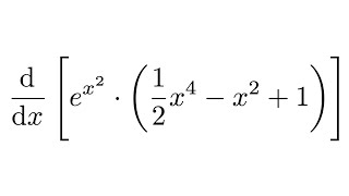 Derivative of ex212x4x21 [upl. by Boutis]