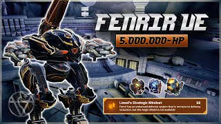 WR 🔥 5000000 HP Fenrir UE  mini LUCHADOR – Mk3 Gameplay  War Robots [upl. by Acinoryt]