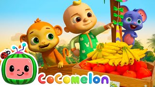 Apples and Bananas Song  Cocomelon  Best Animal Videos for Kids  Kids Songs and Nursery Rhymes [upl. by Leoni953]