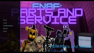 FNAF Parts And Service short fan made visual novel [upl. by Trebleht]