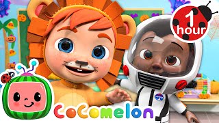 Halloween Fun At School  CoComelon  Nursery Rhymes amp Kids Songs [upl. by Hilleary]