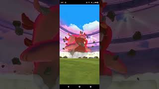 pokemon go solo dynamax toxicity and win [upl. by Ecilegna382]