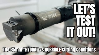 Shop Made 85mm Bar Gets Tested In Literally the WORST Machining Conditions [upl. by Assyle]