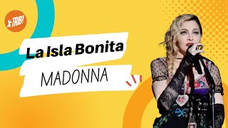 LA ISLA BONITA  Madonna KARAOKE [upl. by Osric]