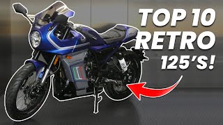 10 Fantastic RETRO 125cc Motorcycles in 2023 [upl. by Nosidda]