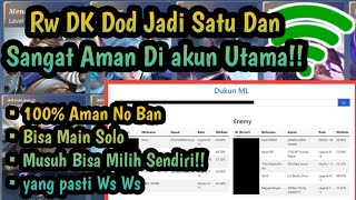 TUTORIAL ROOM WANGI MAIN KETEMU MUSUH GAMPANG  CARA PAKAI RW DK DOD DI AKUN UTAMA SANAGAT AMAN [upl. by Ahsyen]