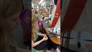 Weaving Class at the Yarn Barn [upl. by Niltiac]