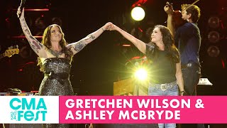 Gretchen Wilson and Ashley McBryde – “Redneck Woman”  CMA Fest 2024 [upl. by Assirehc577]