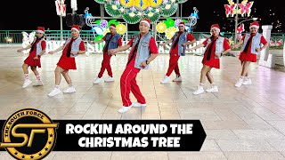 ROCKIN AROUND THE CHRISTMAS TREE  Christmas Special  Dance Fitness  Zumba [upl. by Bernie]