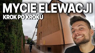 Mycie elewacji Mysłowice Śląsk  DOMINIKMALUJE [upl. by Salamone]