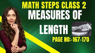 MATH STEPS CLASS 2 MEASURES OF LENGTH Addition of Length Subtraction of Length page no  167170 [upl. by Giacobo467]