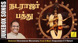 நடராஜப் பத்து  Natarajar Pathu  JukeBox  Sivan Songs  Sivapuranam D V Ramnani  Vijay Musicals [upl. by Ikcin148]