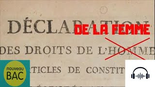 Déclaration des Droits de la Femme et de la Citoyenne  Olympe de Gouges  📚 Livre Audio complet [upl. by Jereme]