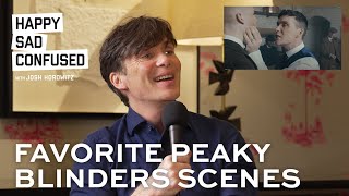 Cillian Murphy breaks down favorite PEAKY BLINDERS scenes [upl. by Aicatsue]