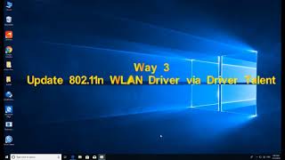 How to update 802 11n WLAN driver [upl. by Ethelinda]