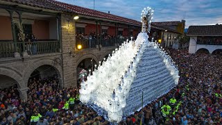 Semana Santa en Ayacucho multitudinario fervor al Señor de la Resurrección [upl. by Atsahs]