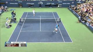 Andy Roddick Vs Bernard Tomic  US Open 2012 R2 HD [upl. by Wiskind]