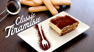 Classic Tiramisu Recipe [upl. by Enuahs641]