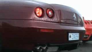 Ferrari 612 Scaglietti Tubi Exhaust Sound  Start Up [upl. by Ninon617]