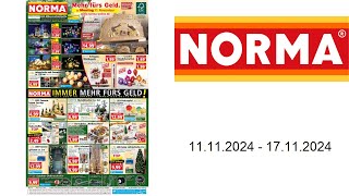 Norma Prospekt DE  vom 1111 bis 17112024 [upl. by Petronia]