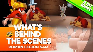 BEHIND THE SCENE I Roman Legion Sam  Looney Tunes World of Mayhem [upl. by Brandenburg]