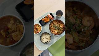 Seafood Udon at Korean station 🍤 korean seafood koreanfood mukbang [upl. by Yojal]