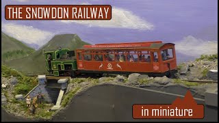 Snowdon Mountain Railway Model in OO or OO9 [upl. by Costin]