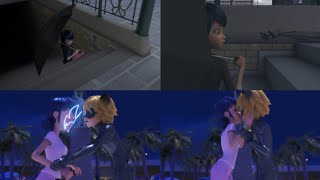 chat noir saving marinette from being akumatized remake [upl. by Stacia]