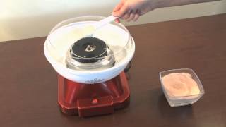 Retro Candy Floss Maker By Gourmet Gadgetry  Nostalgia In The Kitchen [upl. by Hewart]