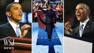 Obama at the DNC A Look Back on His Biggest Convention Moments  WSJ News [upl. by Patrice]