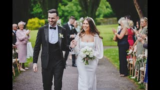 Alex amp Jane Highlight Wedding Film Tankardstown House [upl. by Ellennahs]