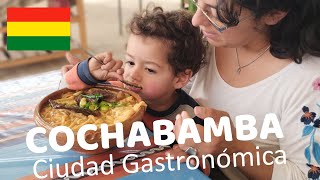 Cochabamba la ciudad gastronomica boliviana familiaviajera ushuaiaalaska Piquemacho gastronomia [upl. by Judah406]