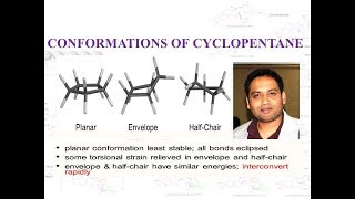 Conformations of Cyclopentane [upl. by Partan]