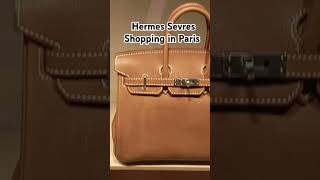 Hermes Sevres Shopping Hermes Paris Luxury Shopping [upl. by Jerman]