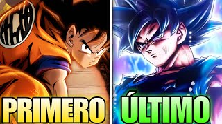 🤩 Cronología de Todos los GOKU de Dragón Ball Legends [upl. by Uhp423]