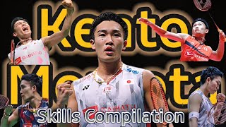 Top Players in Badminton  Kento Momota  Super Skills HD [upl. by Gudren]