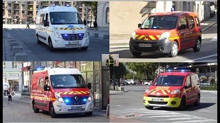 Chambéry Pompiers SMUR 73 Ambulances Services de Secours [upl. by Akinahs]