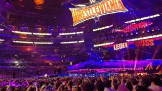 Sasha Banks Entrance Live with Snoop Dogg  Wrestlemania 32 [upl. by Formica]