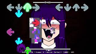 FNF VS Yuri  DDLC Mod UPDATE  Slaughter Festival Sayoris Notebook V6 [upl. by Iztim]