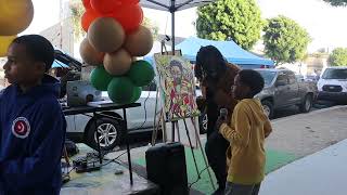 Teaching the youth in leimert park [upl. by Netsoj]